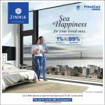 Book 2 & 3 bhk spacious apartments at Prince Care Zinnia in Mumbai
